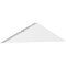 Ekena Millwork Saratoga Architectural Grade PVC Gable Bracket, 36"W x 7 1/2"H x 2"D x 4"F, 5/12 Pitch GBP036X08X0204SAR00 - alternate 1